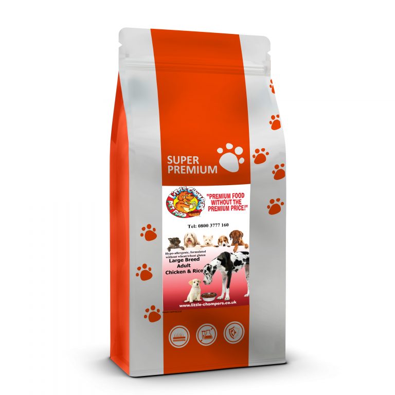 Chicken and Rice Dog Food | Super Premium Large Breed Adult Dog